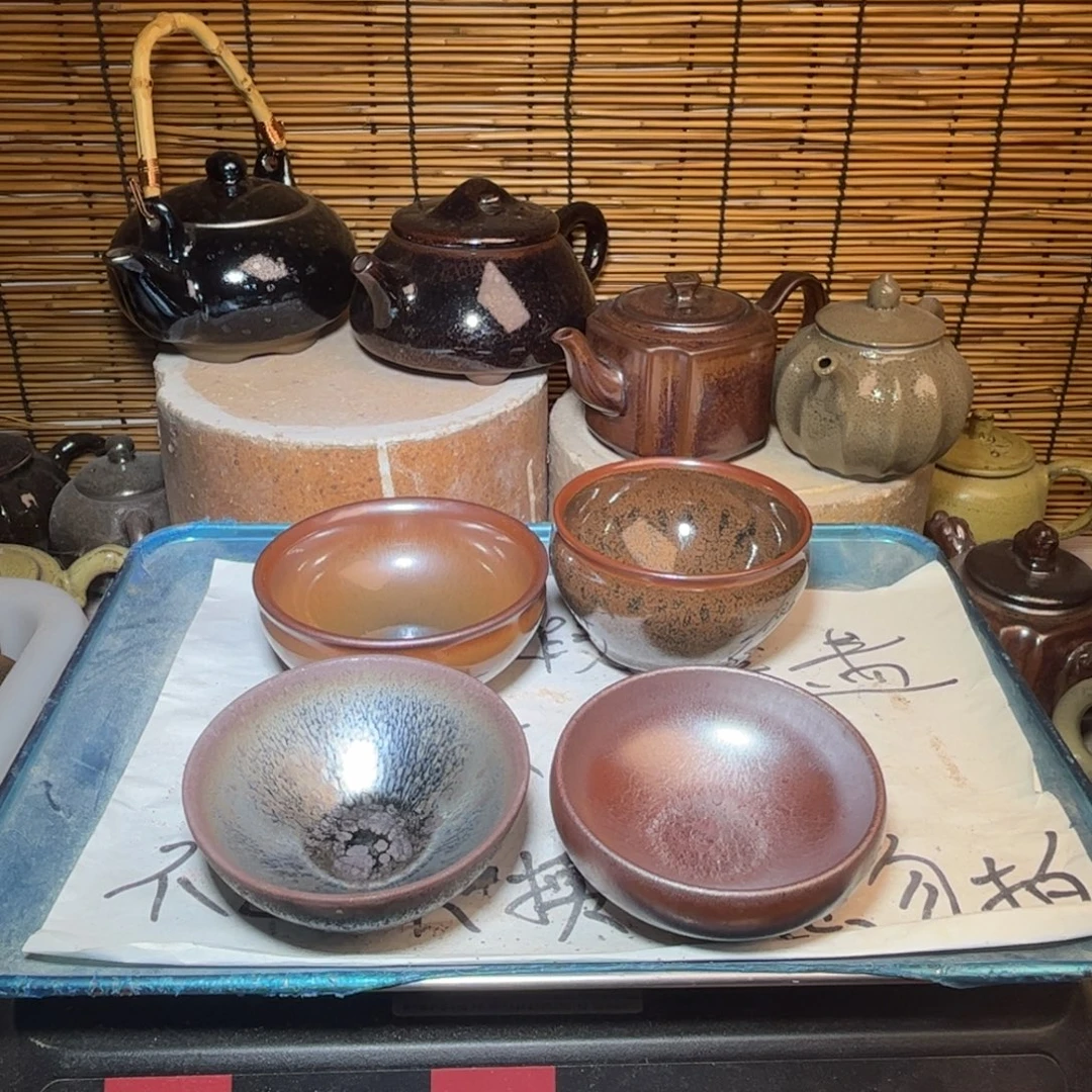 茶盏建窑建盏 微瑕作品