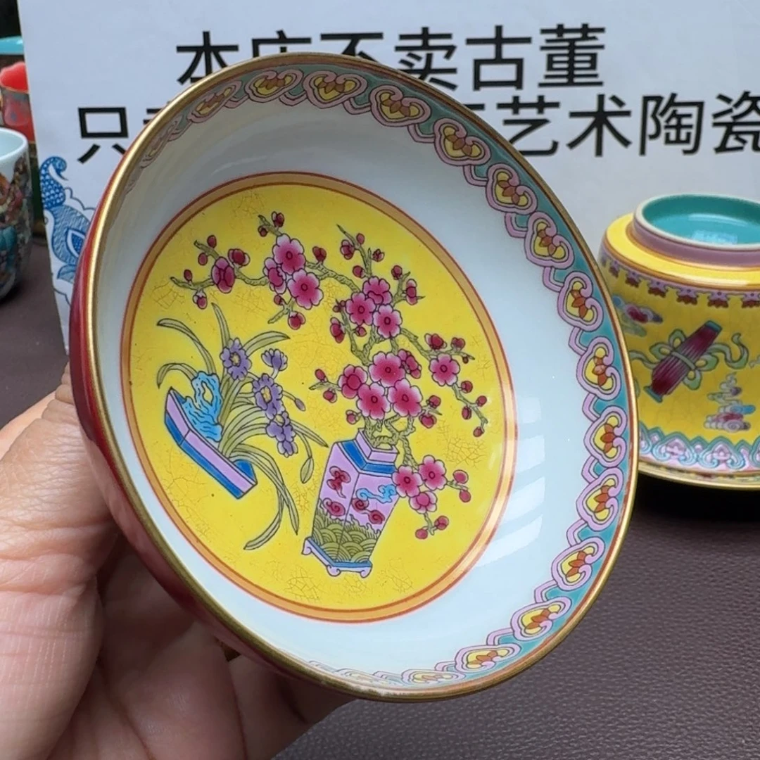 景德镇手工手绘展示