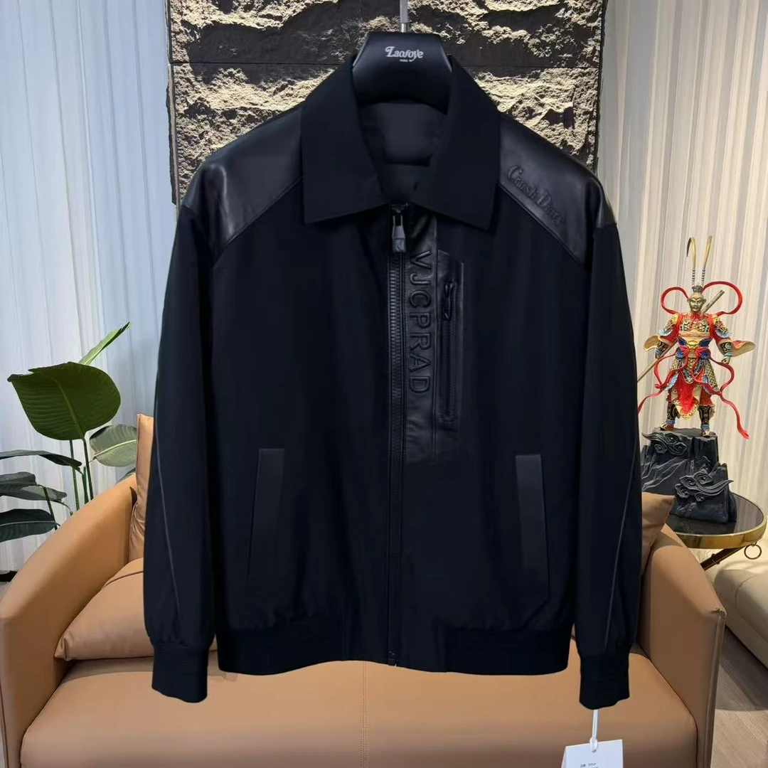 【VanJazny】新款高端男士潮流百搭时尚休闲简约羽绒夹克25BP0178