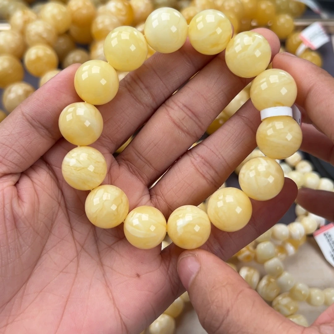 未镶嵌琥珀手链天*28.3手串