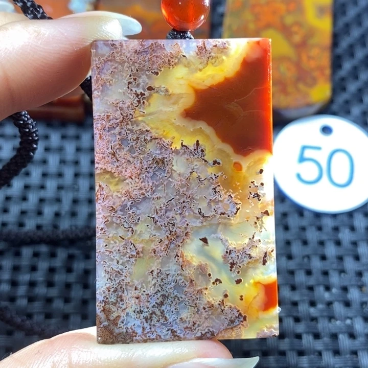 未镶嵌颈饰玛瑙/玉髓十*子