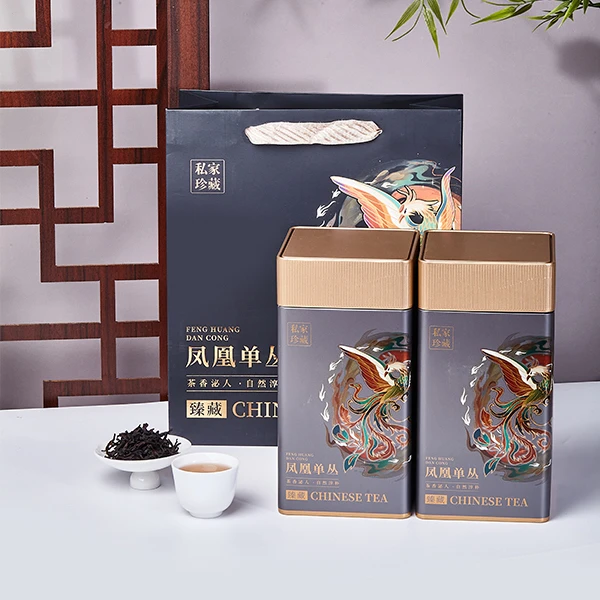 潮州凤凰单丛茶宋种铁罐礼品装