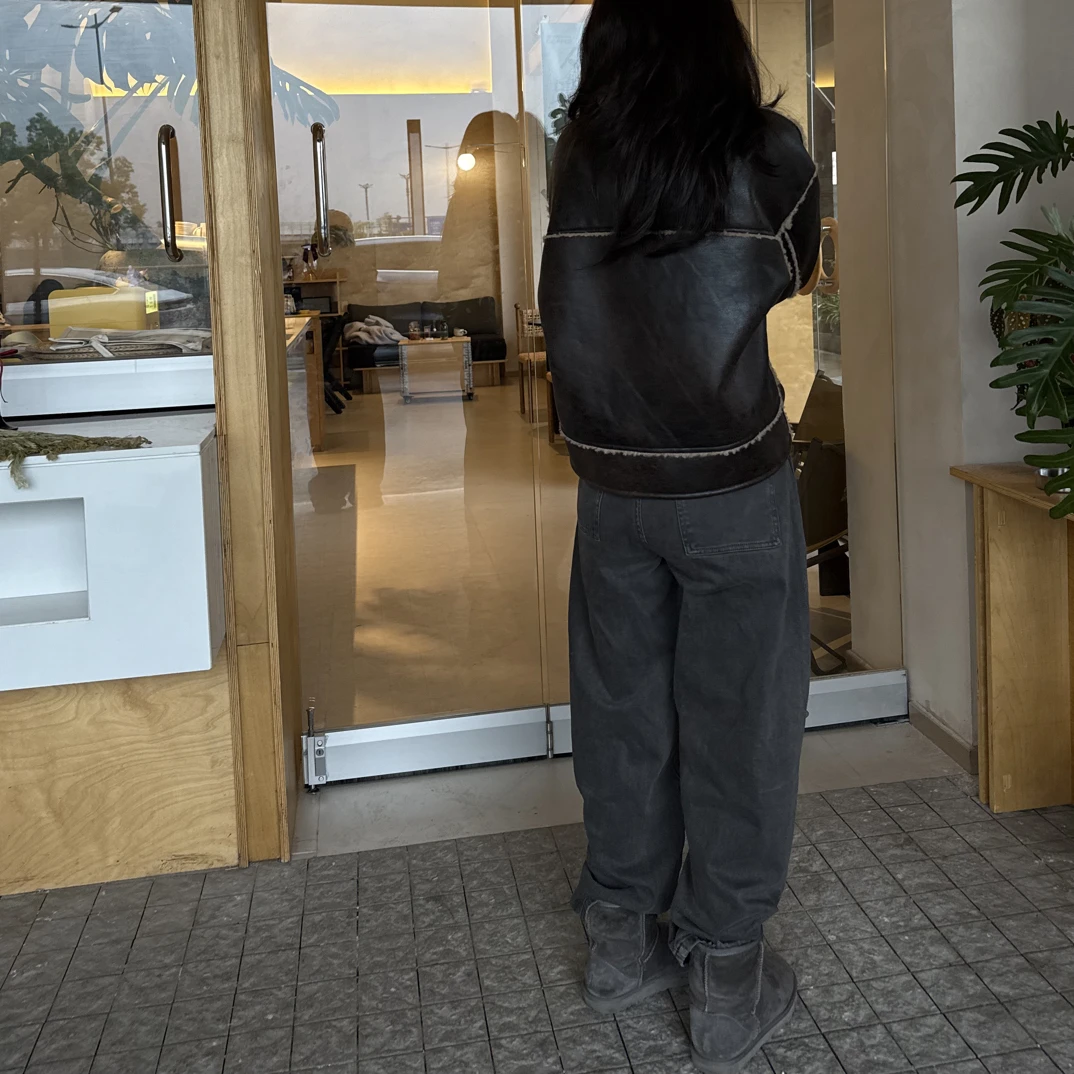 Gardenia | 空栀 韩代“石板灰”水洗牛仔裤48h退换