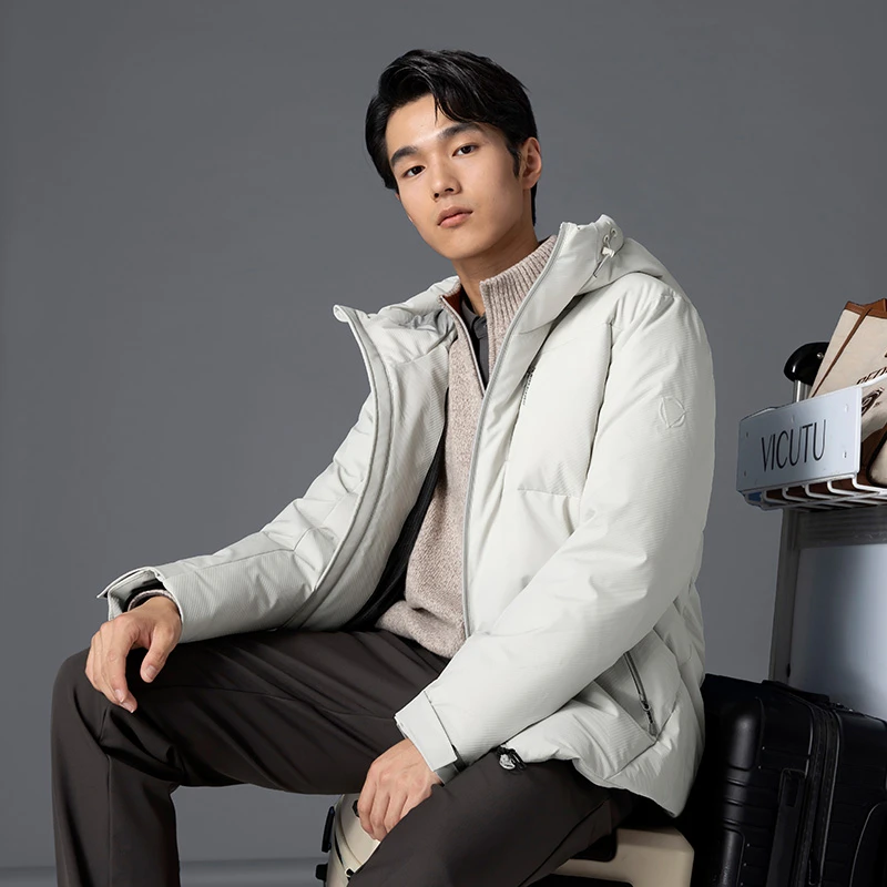 【直播间前N】【小保温仓二代】威可多男商务休闲户外鹅绒外套