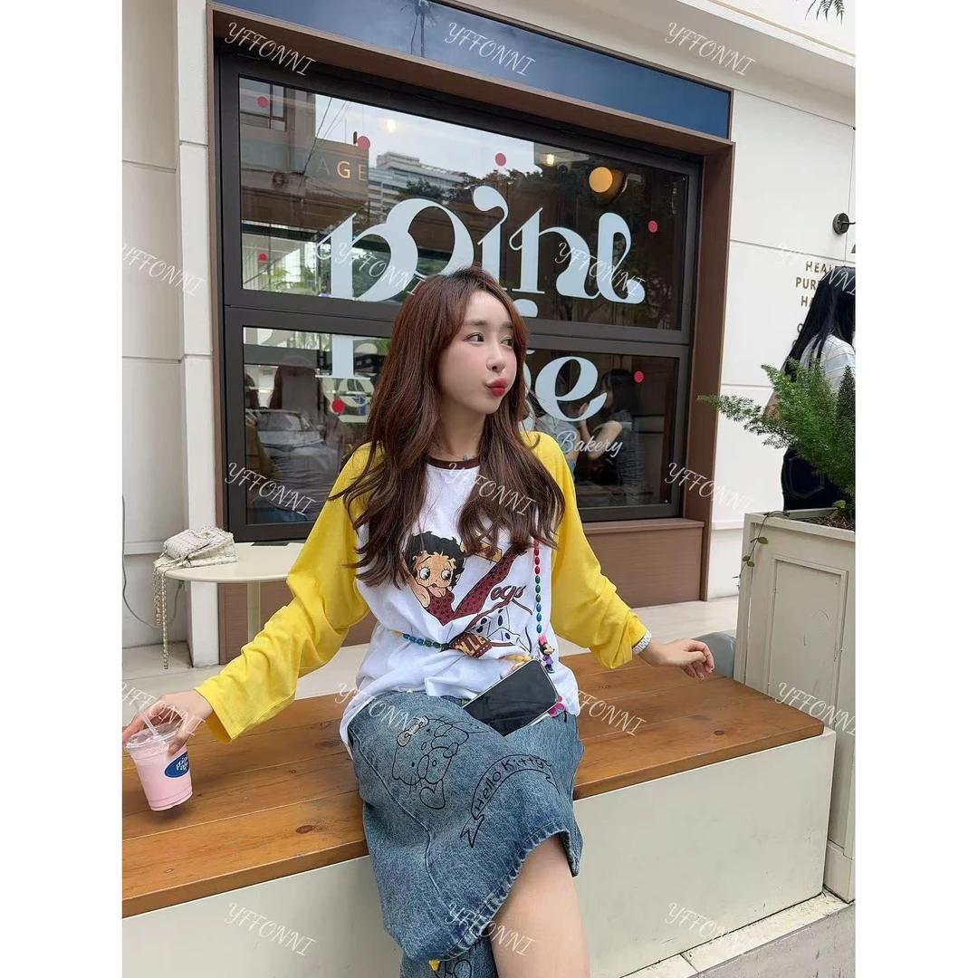 【YFONI】亮黄色贝蒂防晒