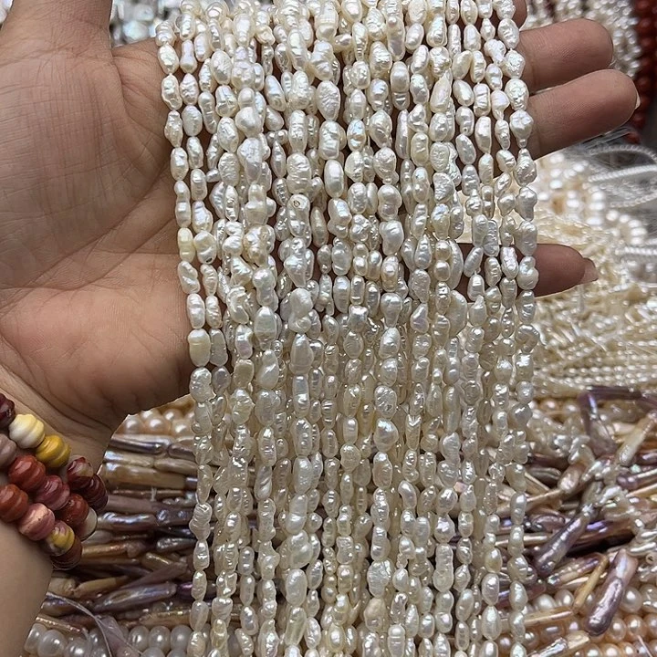 玛瑙/玉髓未镶嵌珠宝半成品一条4.5mm左右克旭珍珠