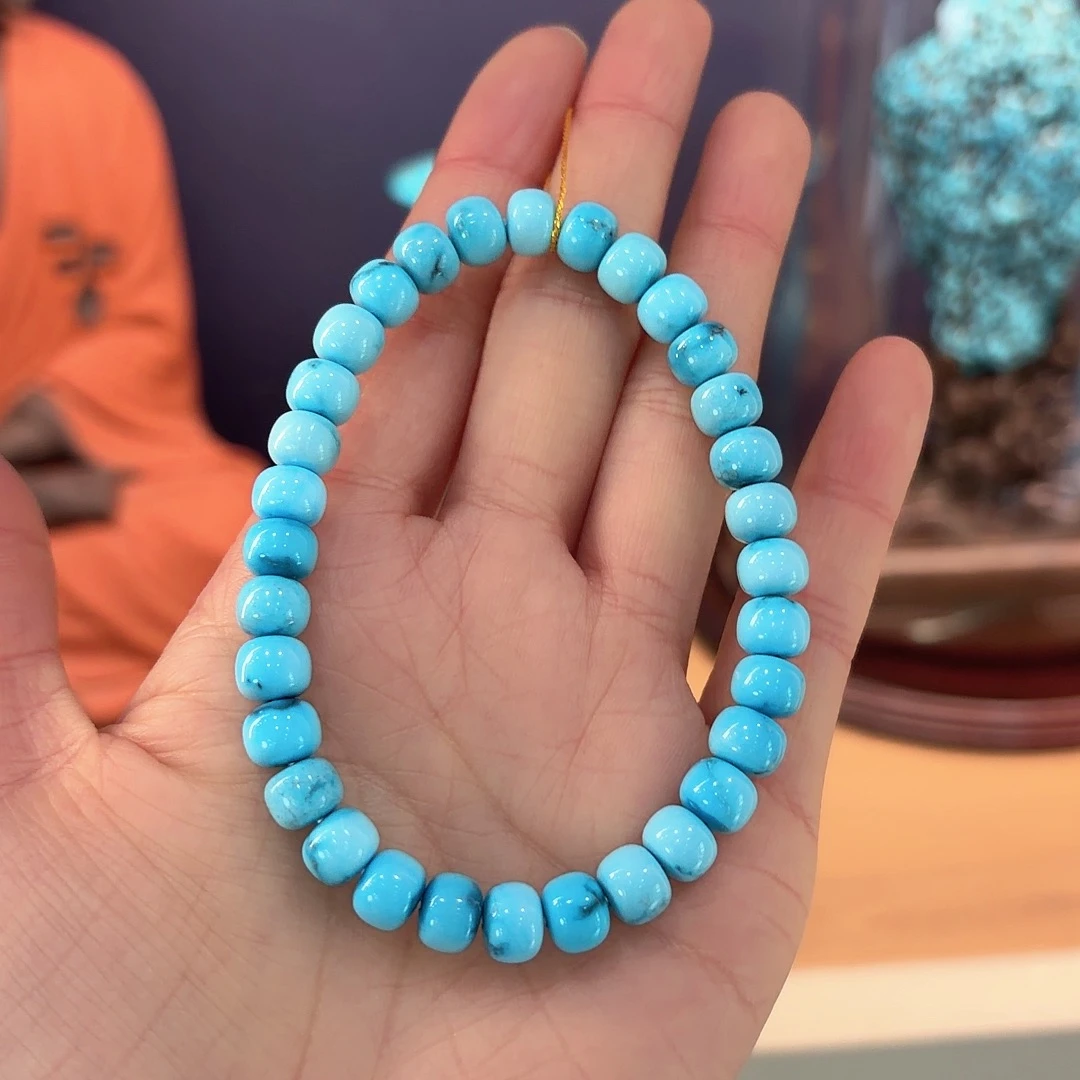 绿松石未镶嵌颈饰