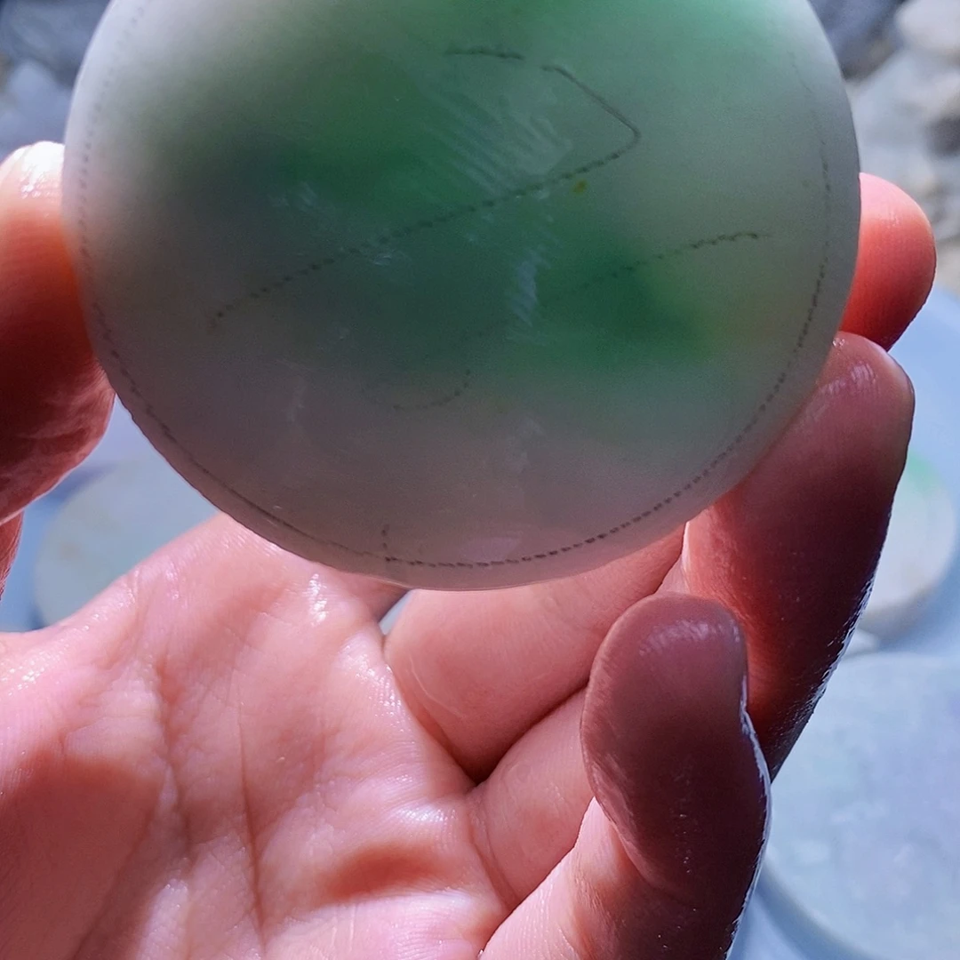 翡翠未镶嵌颈饰688