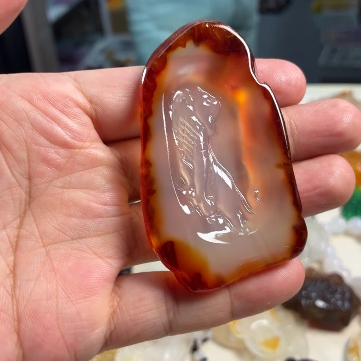 玛瑙/玉髓未镶嵌吊坠(不含链)