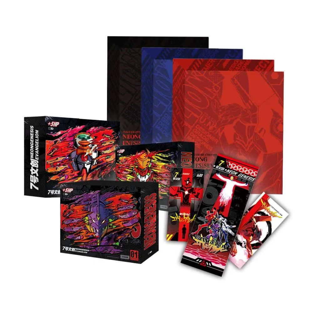 木【宠粉】七号文创-EVA二弹-静止的未来 国卡二创卡牌盲盒（代拆）