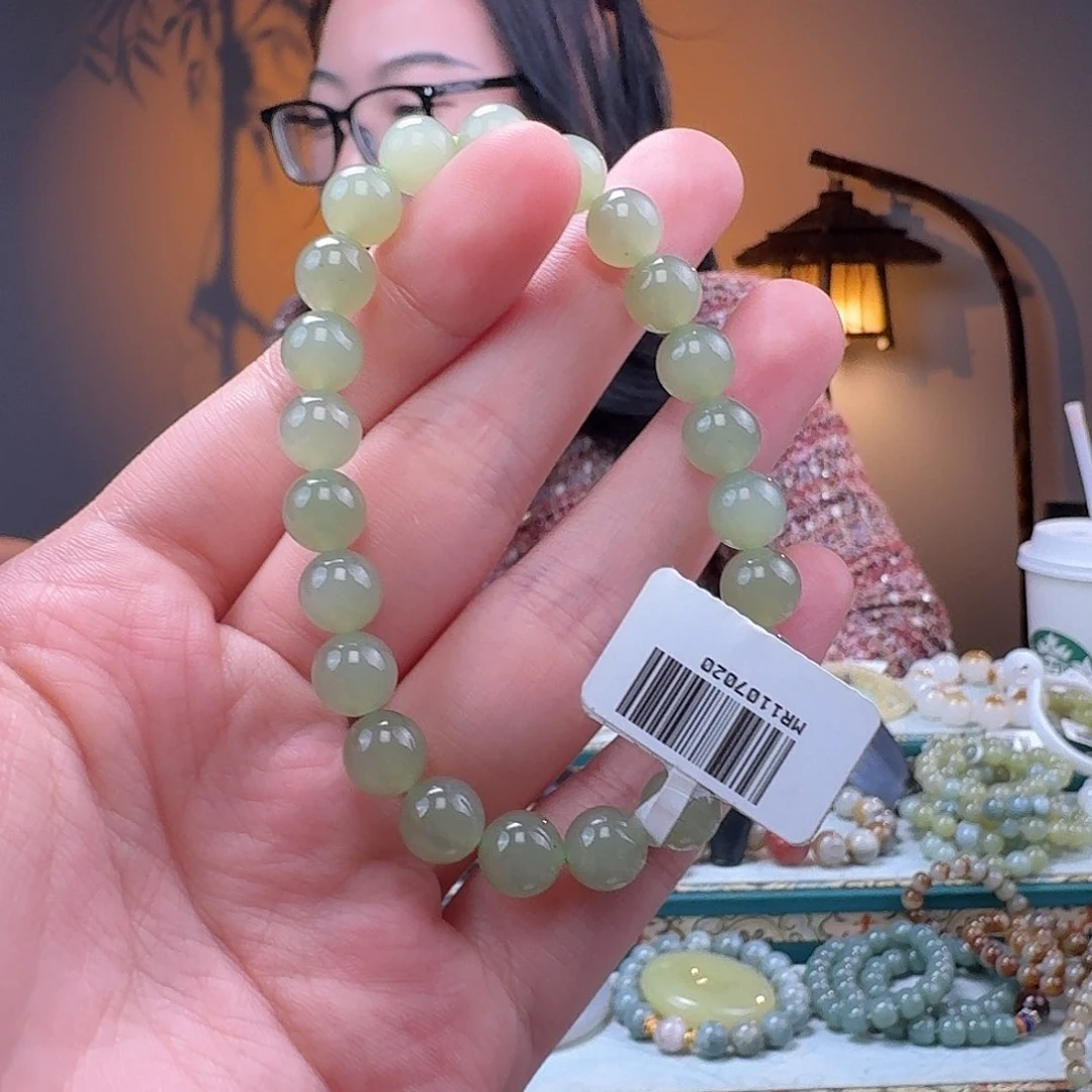 和田玉手串未镶嵌