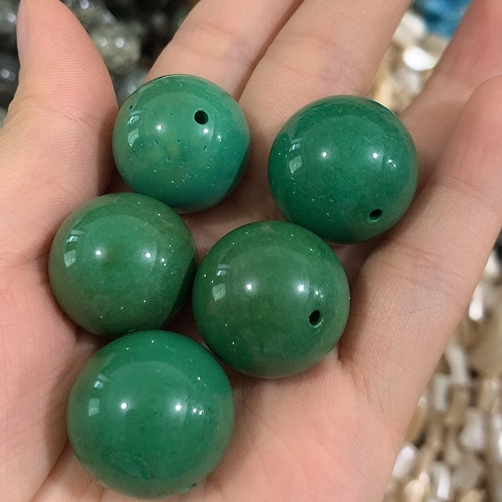 一颗22mm老油绿大圆珠