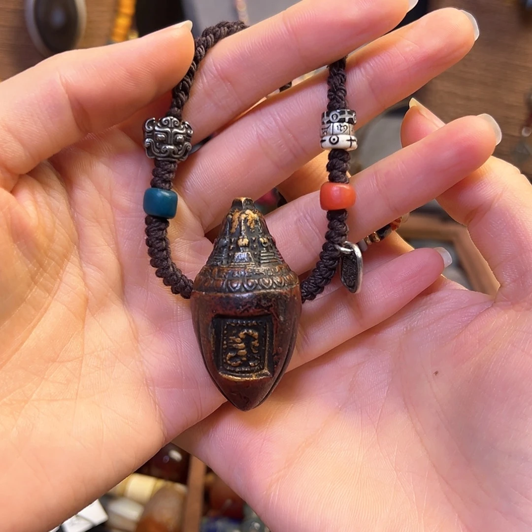 纯铜石英石锁骨链