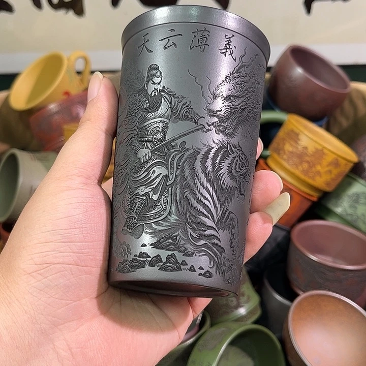 茶杯紫砂全手工紫砂主人杯