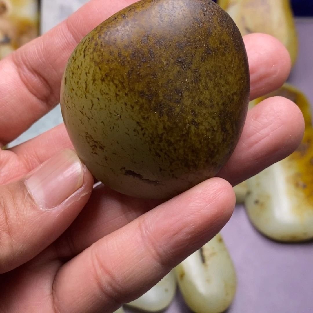 定制和田玉妞*爸小挂件