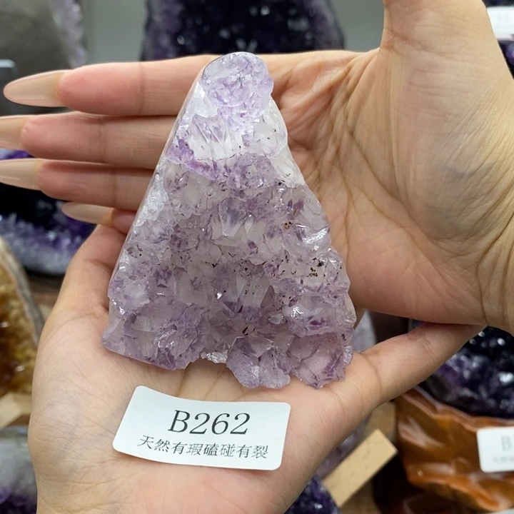 十***八紫晶未镶嵌大型摆件（非配饰）