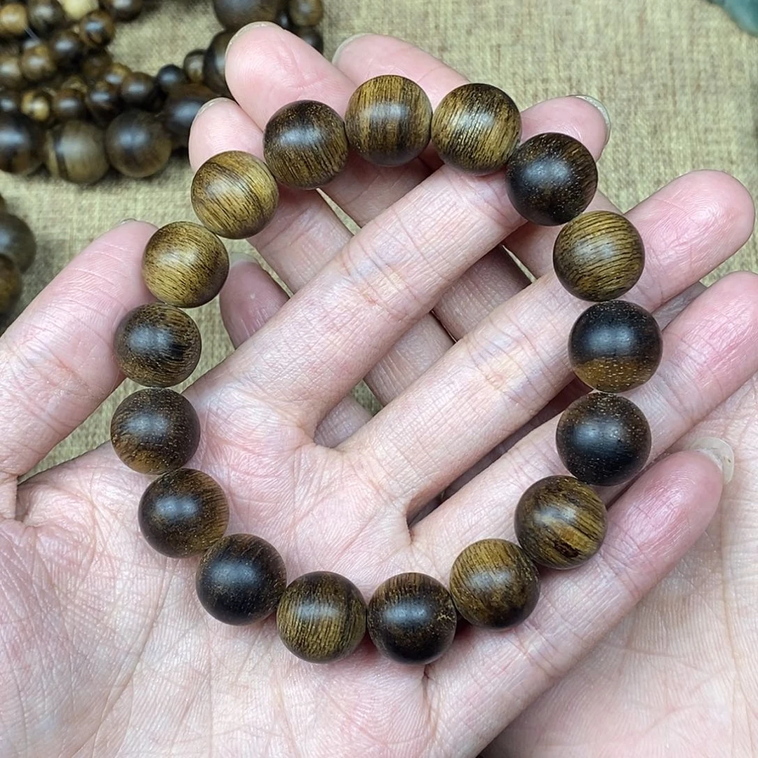 沉香手串用****0越南芽庄白棋楠