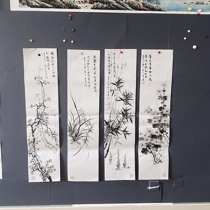 国画赵春英28.120手绘画芯