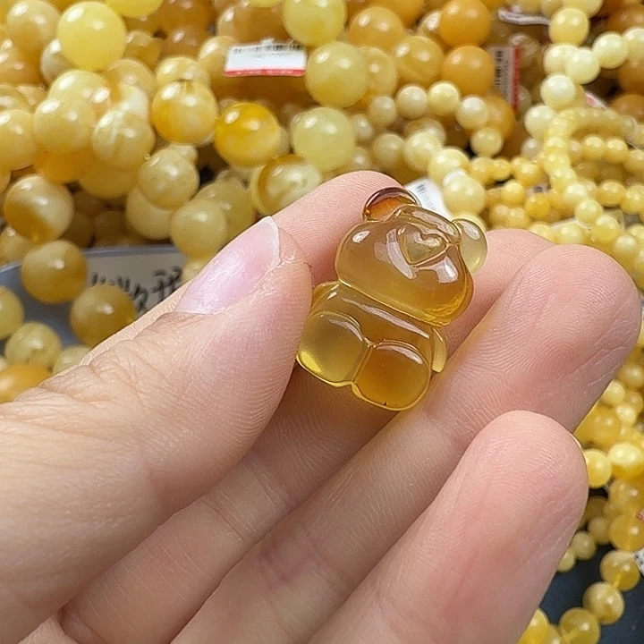 琥珀未镶嵌珠宝奇石