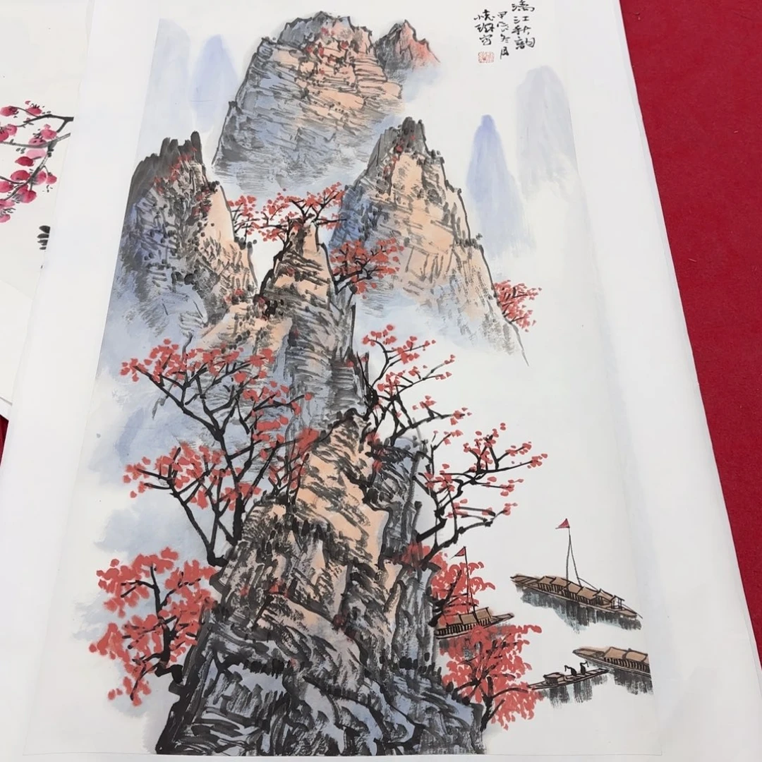 国画花鸟等图案和造型