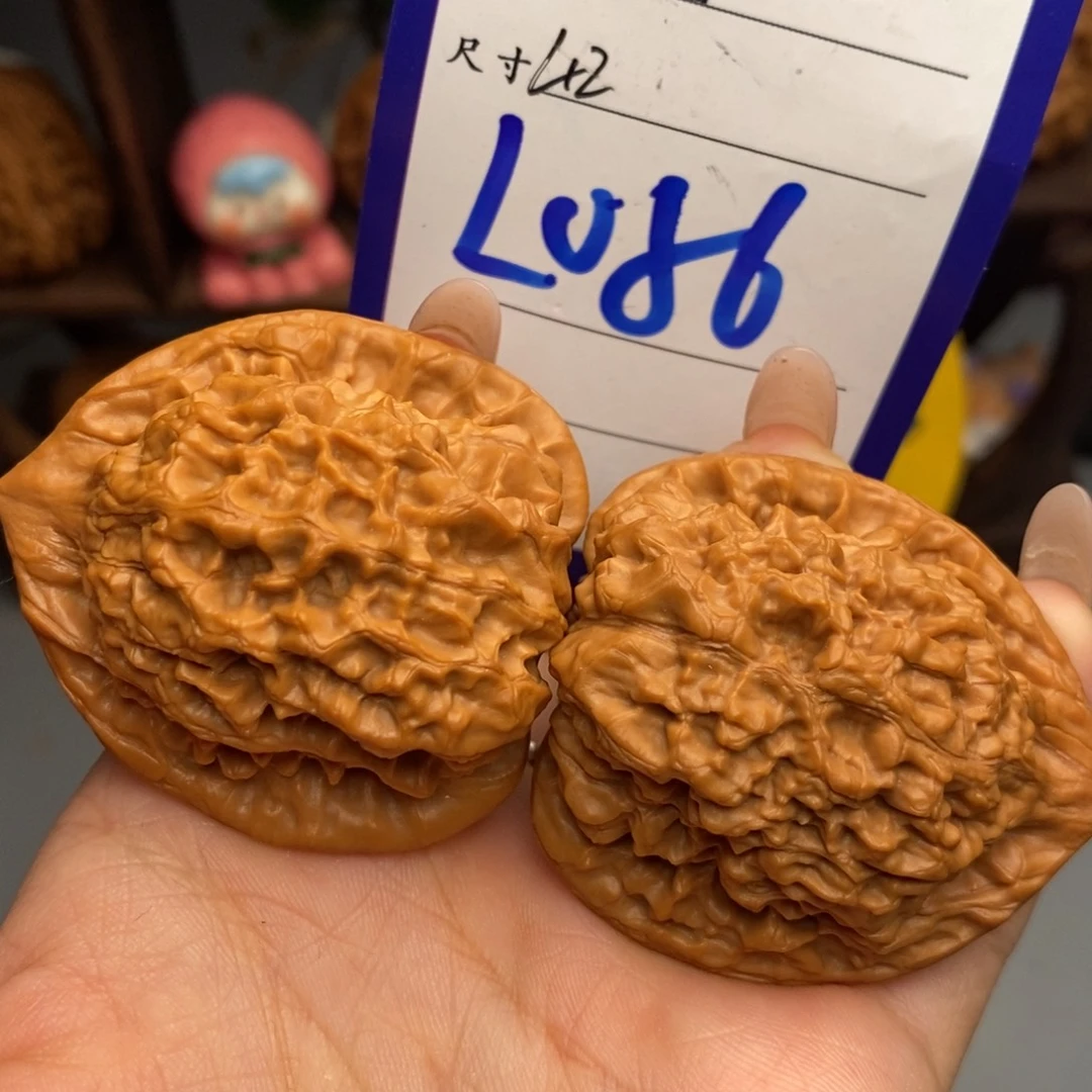 文玩核桃吊坠官帽42