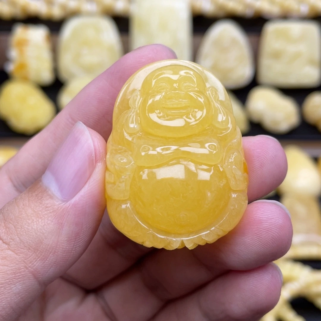 裸石琥珀未镶嵌琥珀蜜蜡