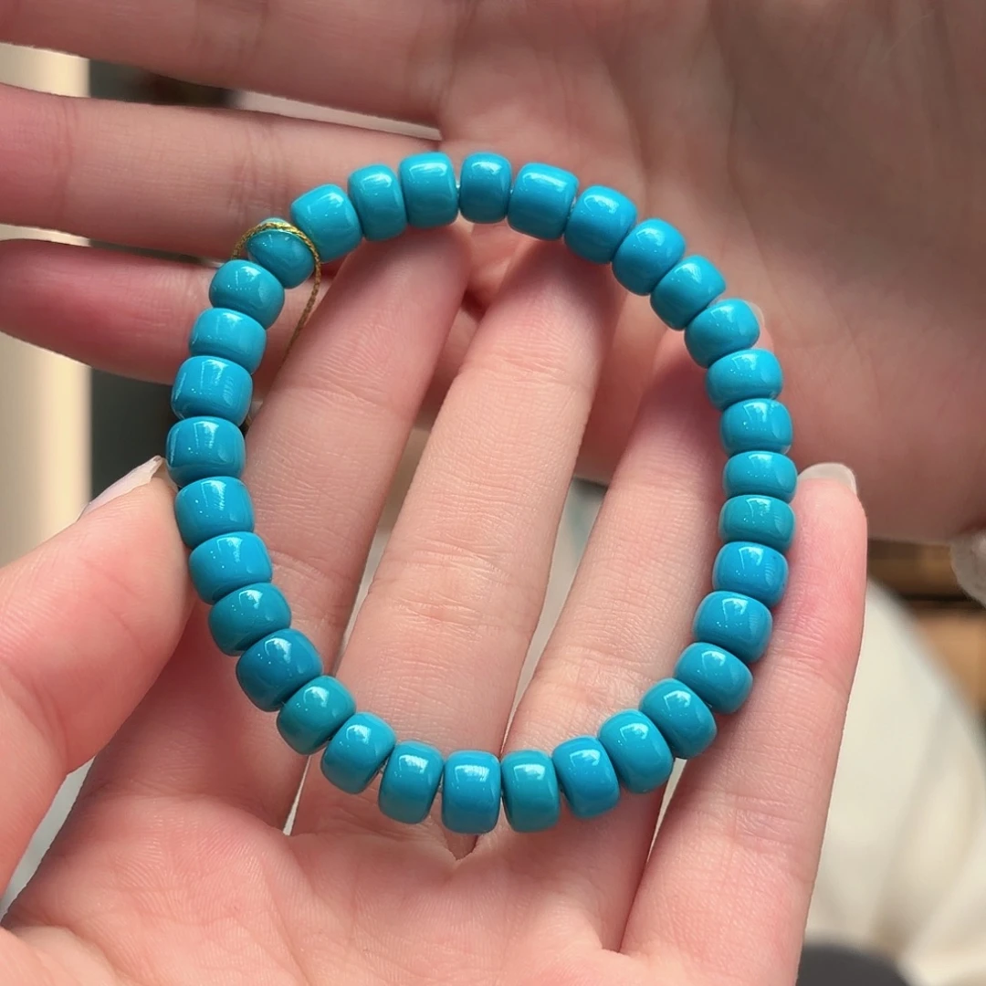 绿松石未镶嵌颈饰