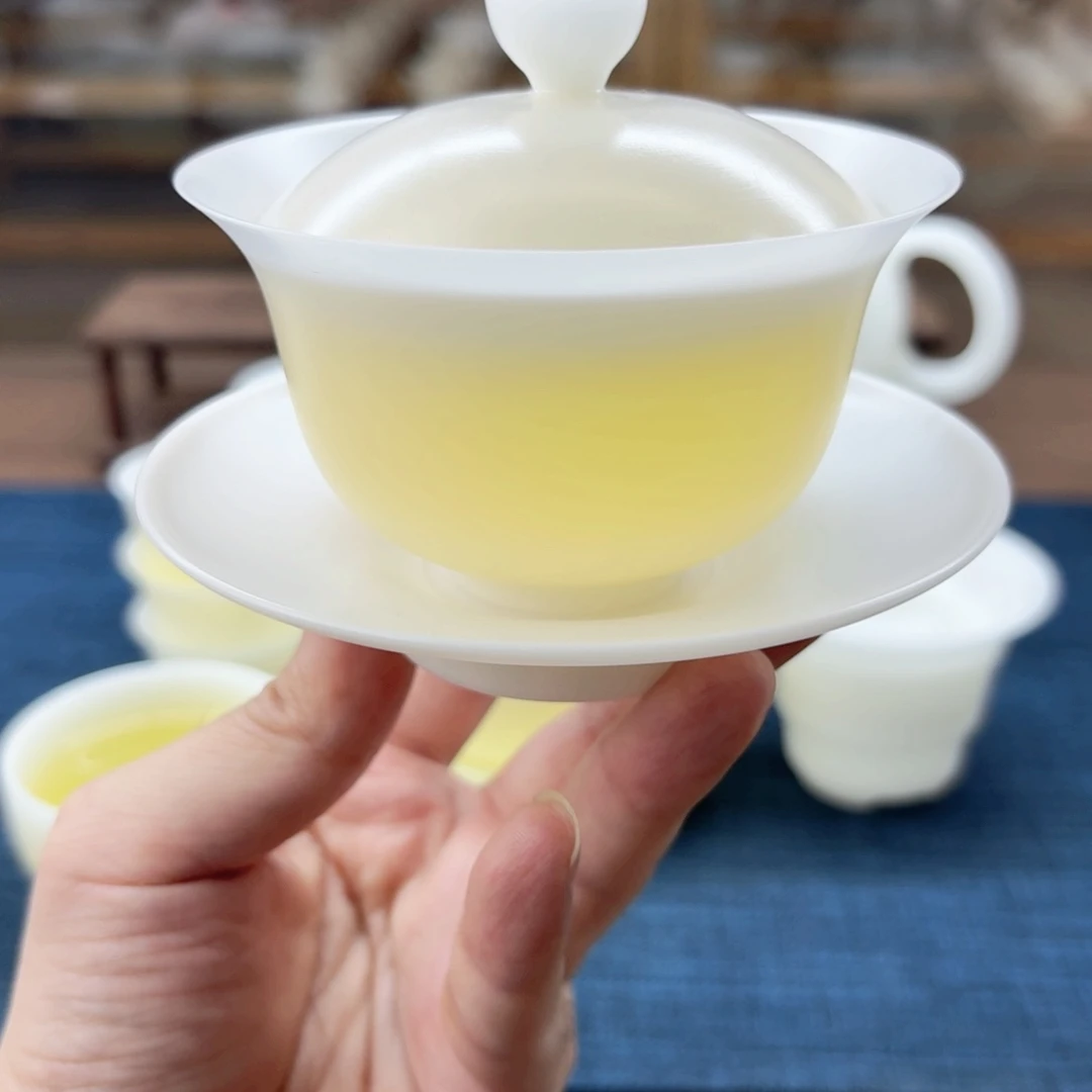 超薄胎璞玉冰种玉瓷