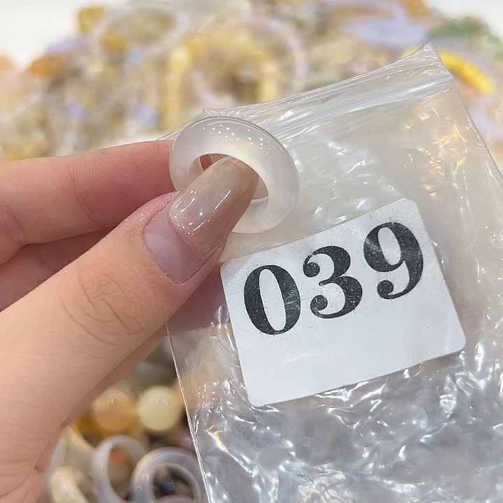 合金戒指玛瑙/玉髓39港11
