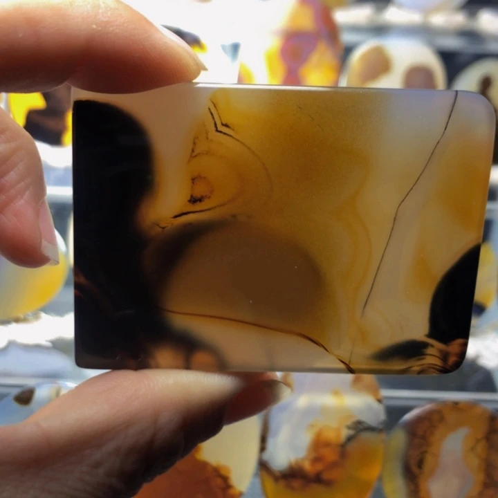 合金玛瑙/玉髓珠宝奇石85