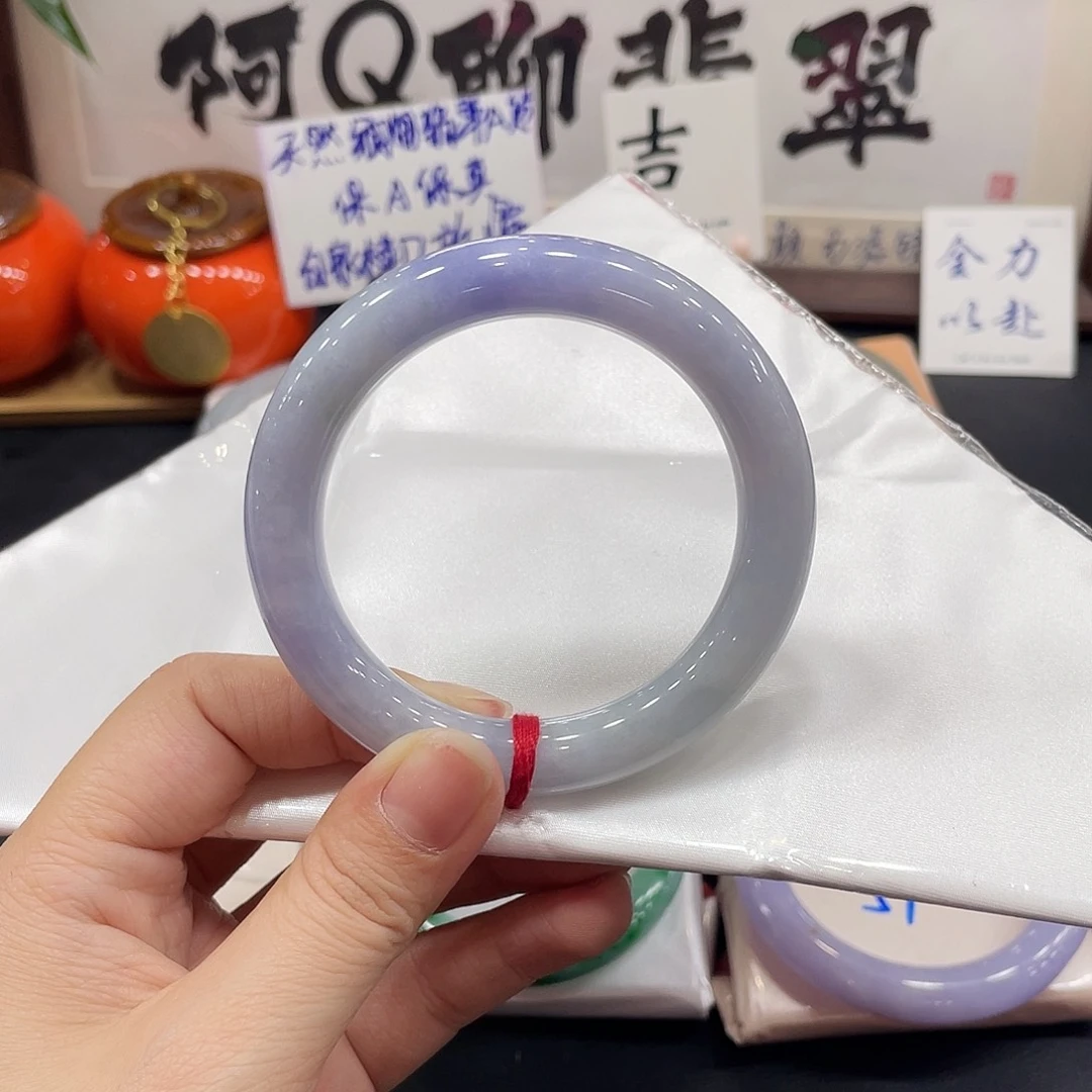 翡翠未镶嵌手镯天然缅甸A货翡翠手镯5