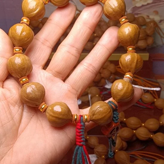 一***善橄榄核手串/手链橄榄核手串密1.8