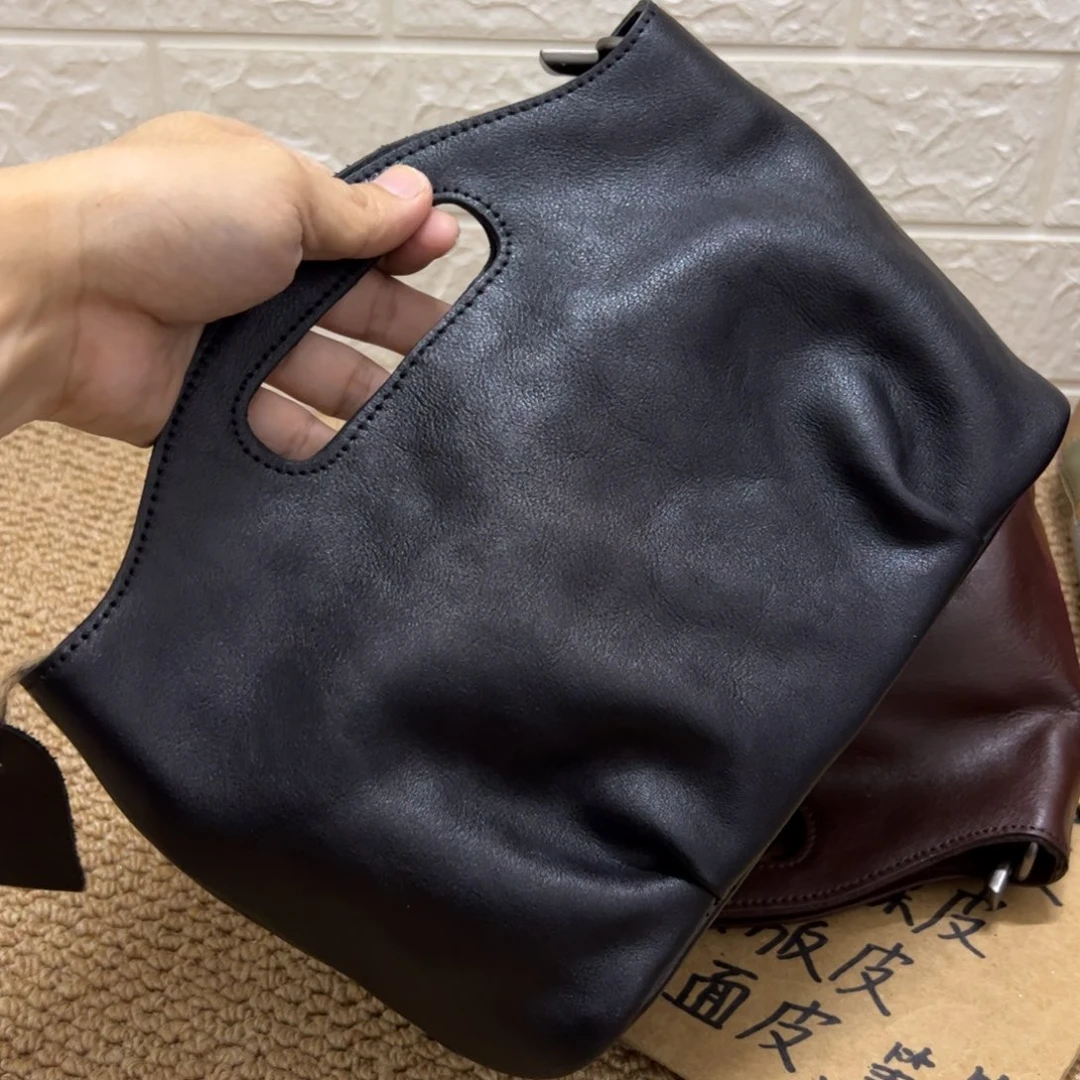 【闪购商品】头层牛皮黑色