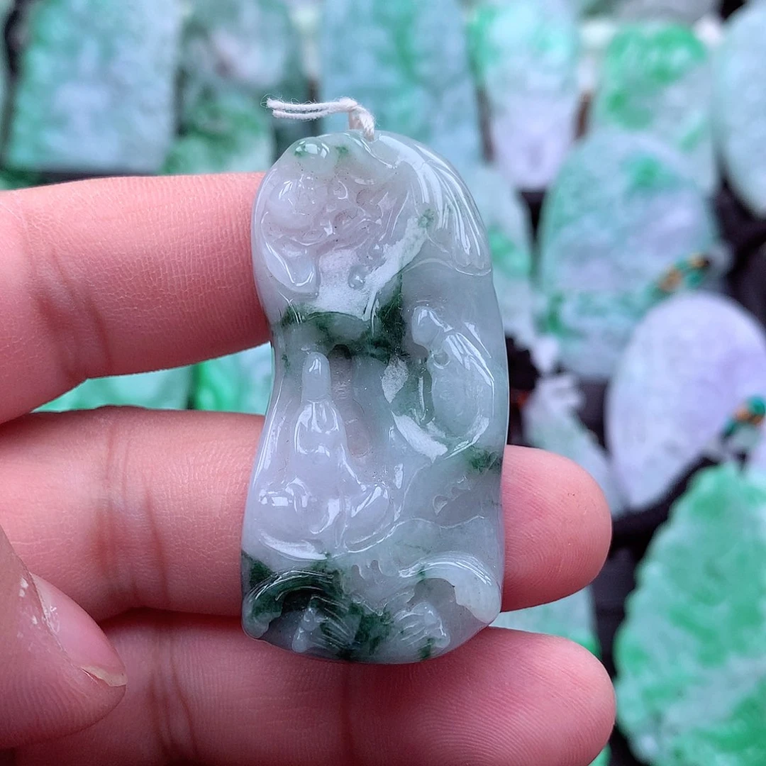 翡翠吊坠(不含链)未镶嵌