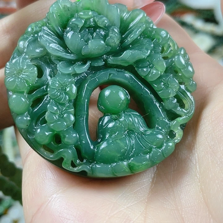 未镶嵌和田玉挂件