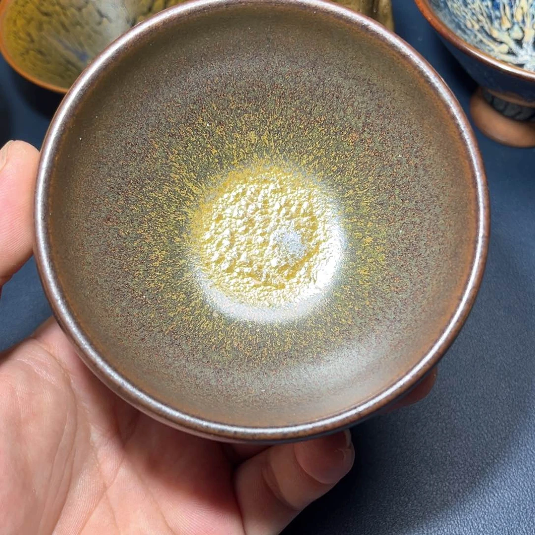 茶盏建盏手握泡茶主人杯