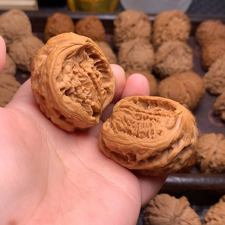 吊坠文玩核桃大沽石蛇头