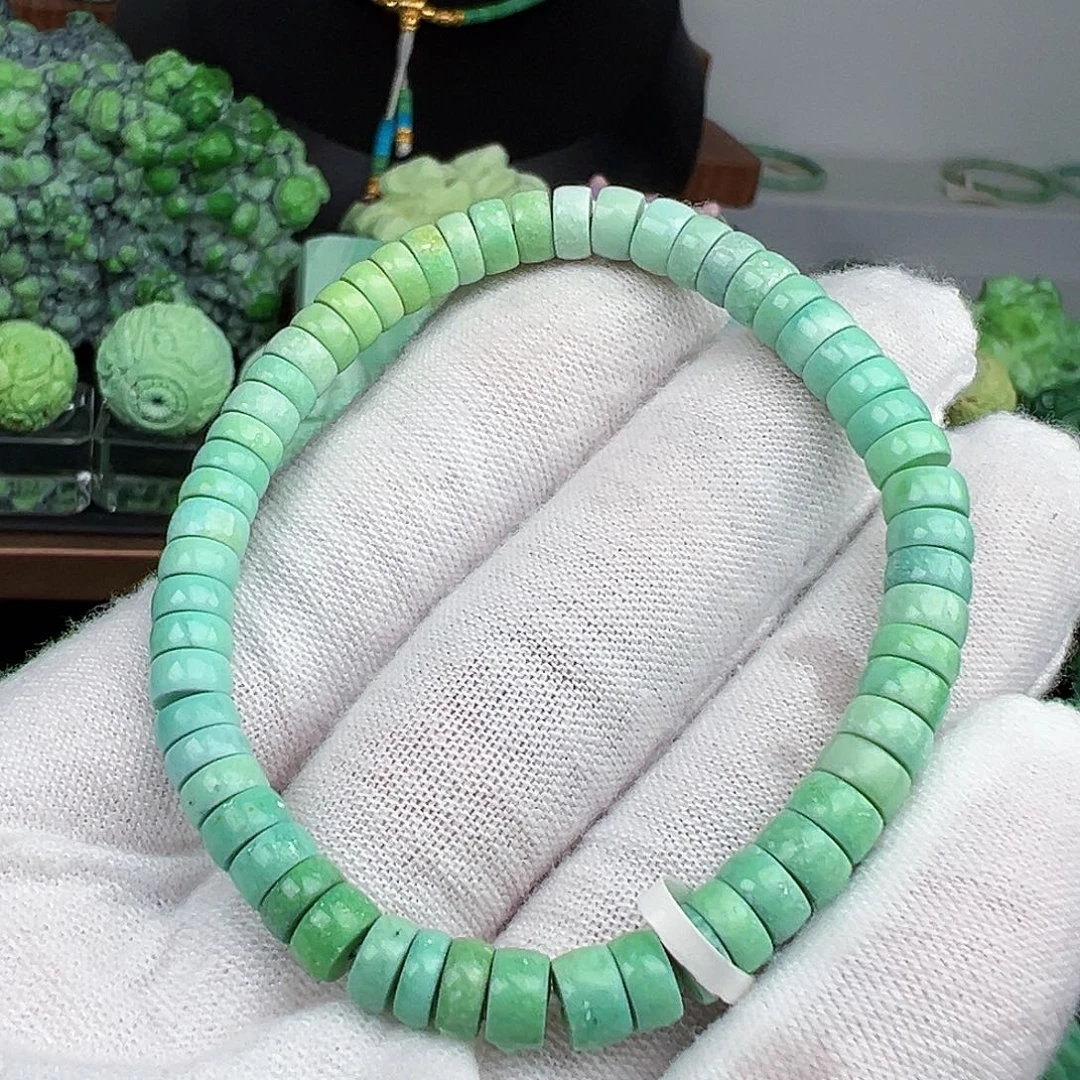 绿松石未镶嵌绿松石主播璐璐