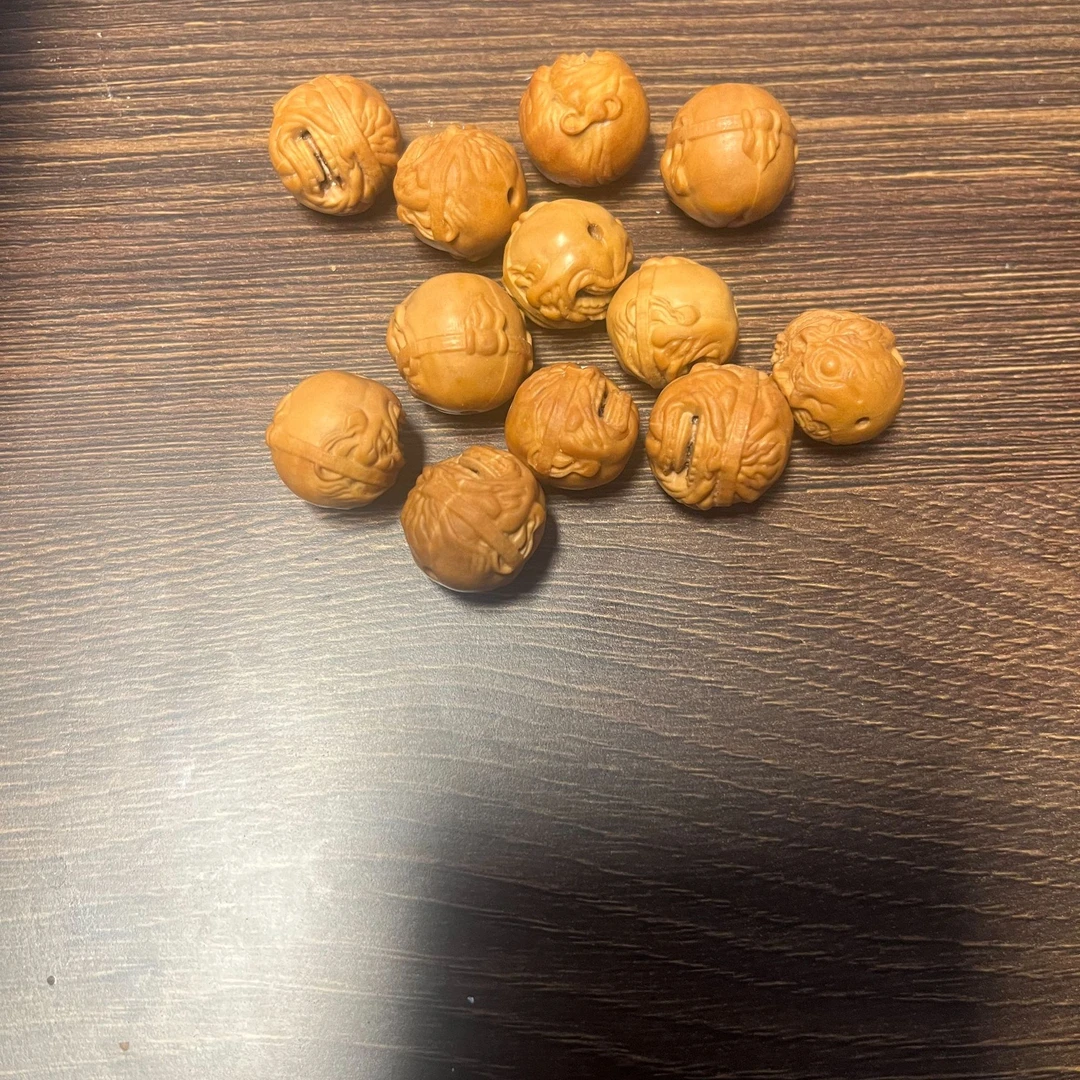 随机一颗猴头核桃雕刻单颗