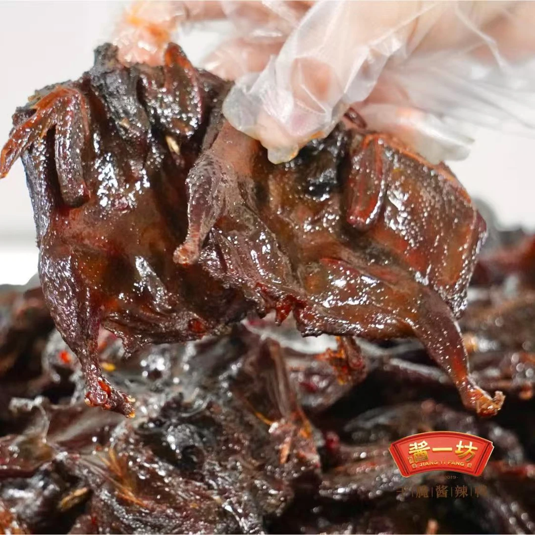 作酱一坊酱益坊香辣酱鹌鹑
