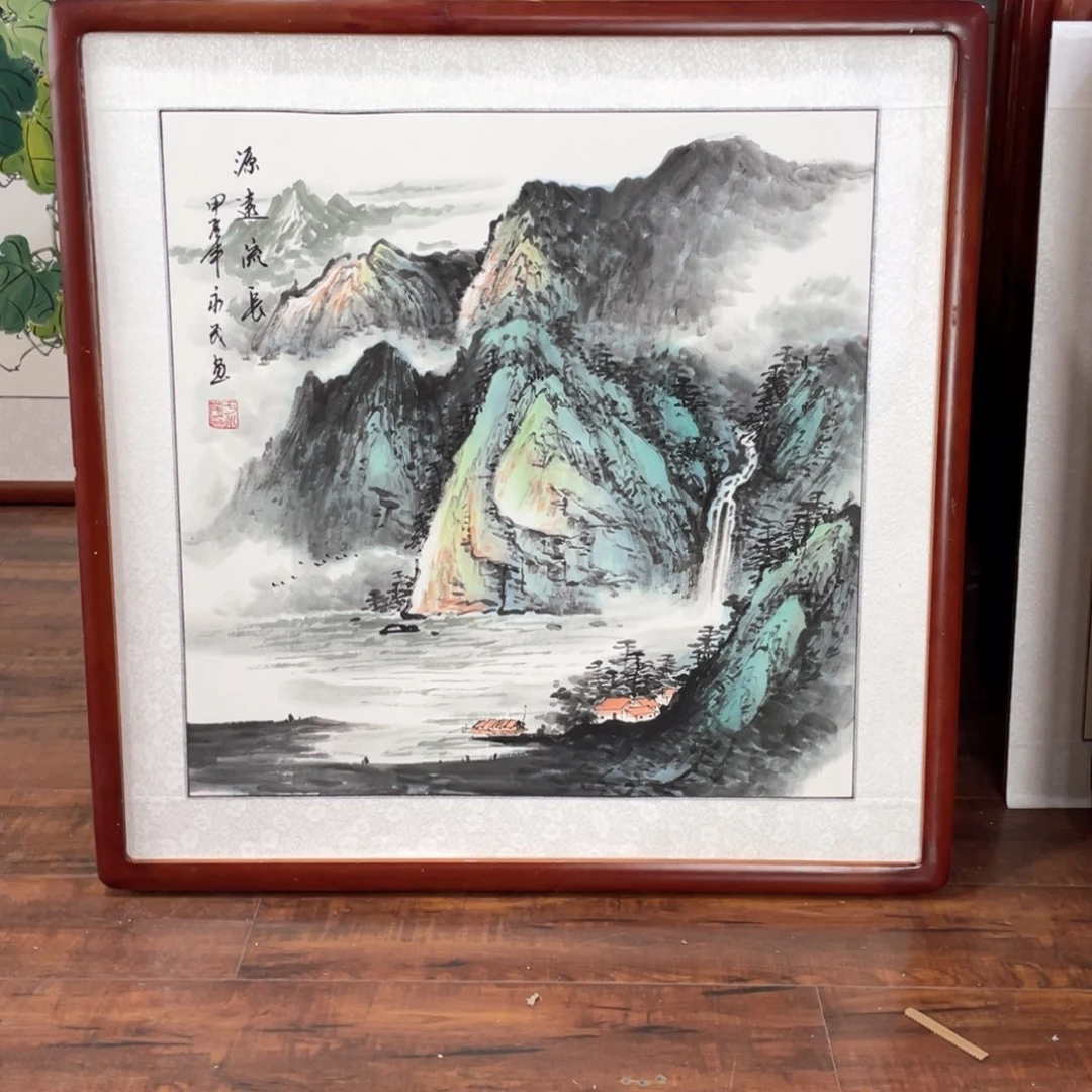 国画带框尺寸63*63厘米