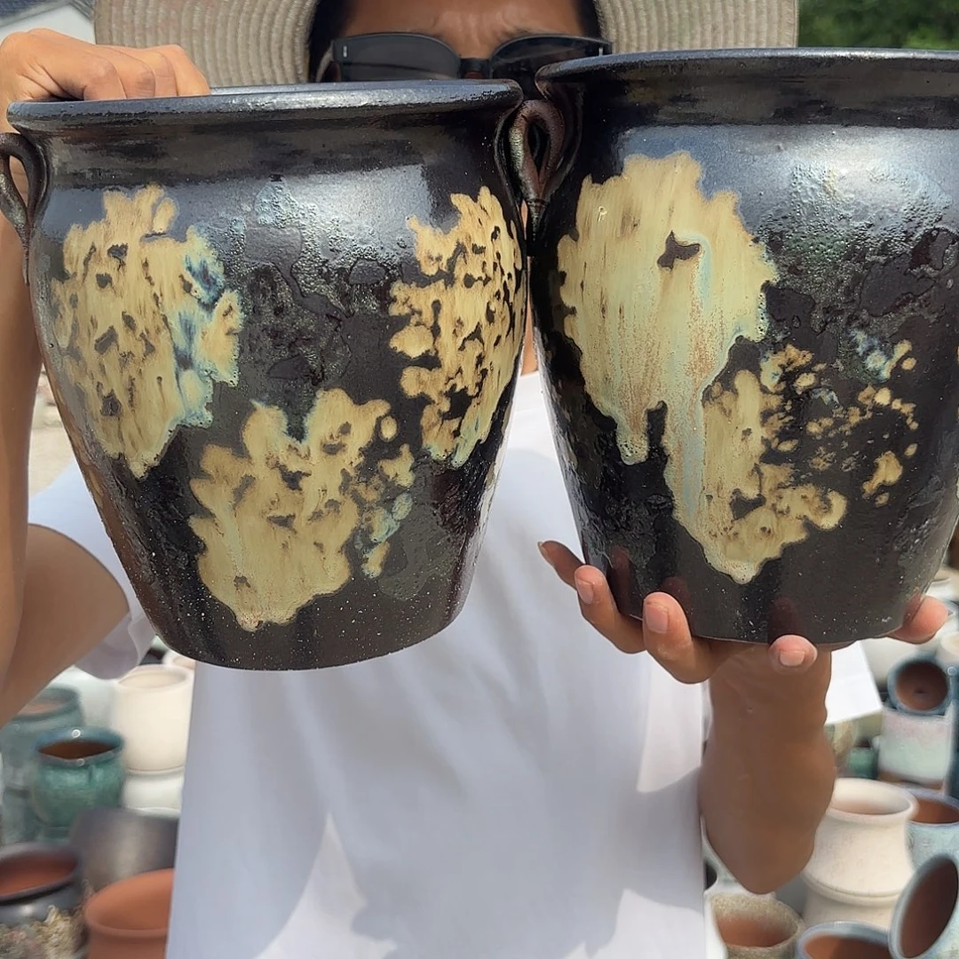 油画耳两个口径19高度21