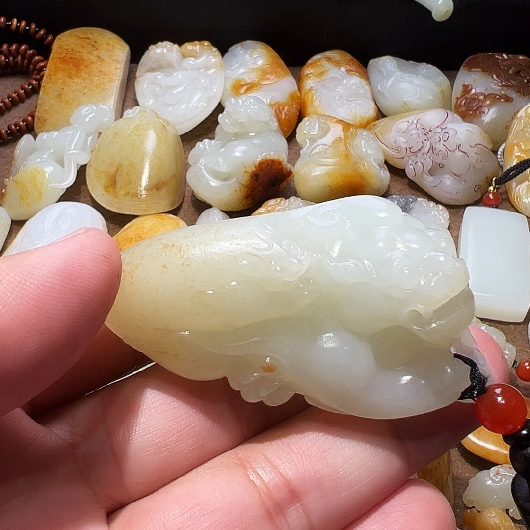 和田玉颈饰未镶嵌W*y