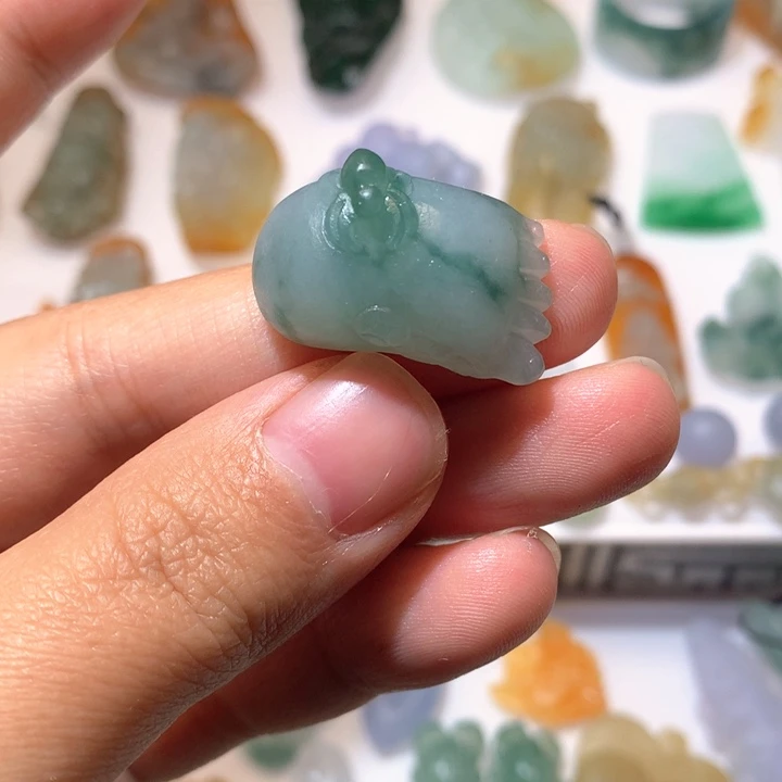 未镶嵌定制翡翠脚丫