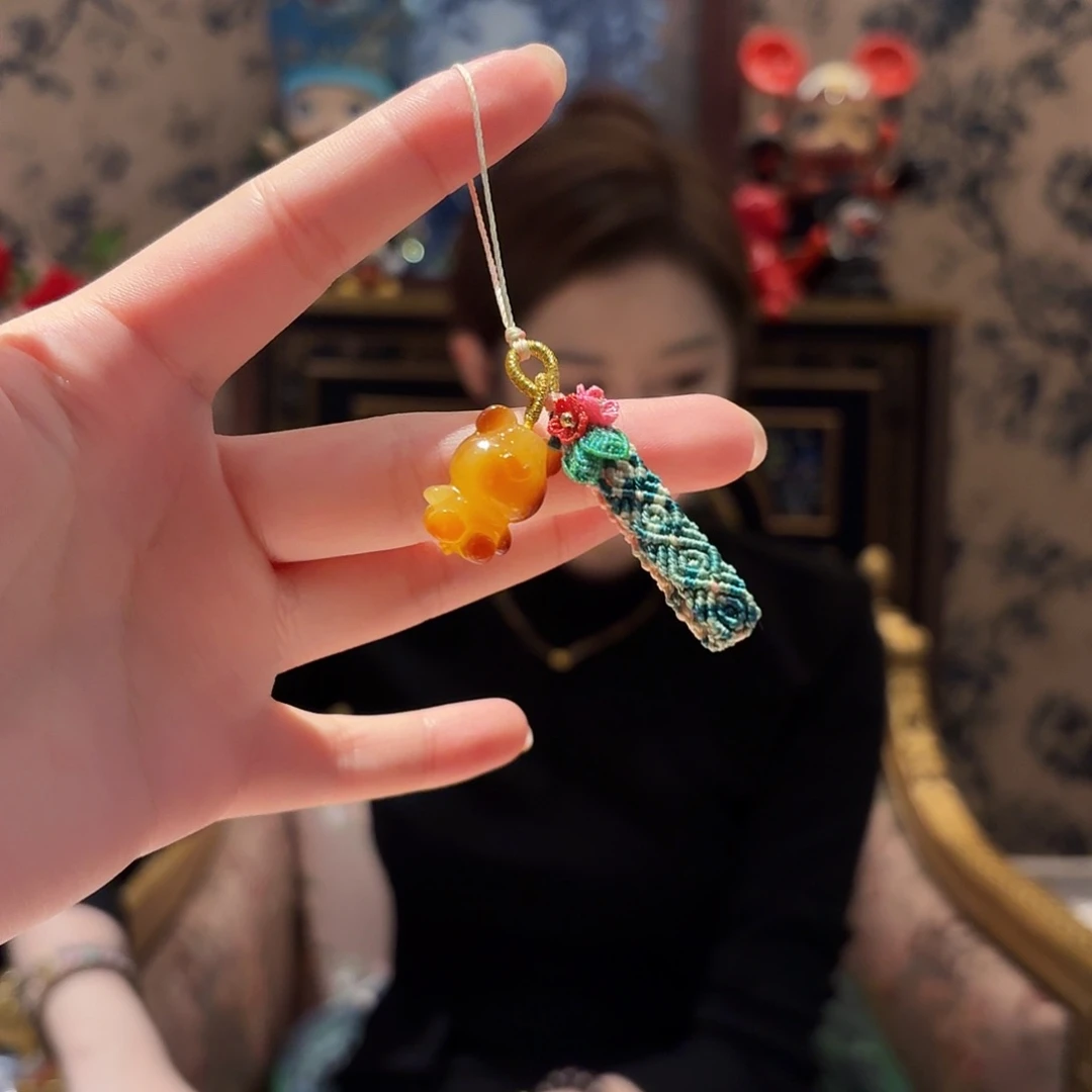 蜜蜡颈饰未镶嵌3号