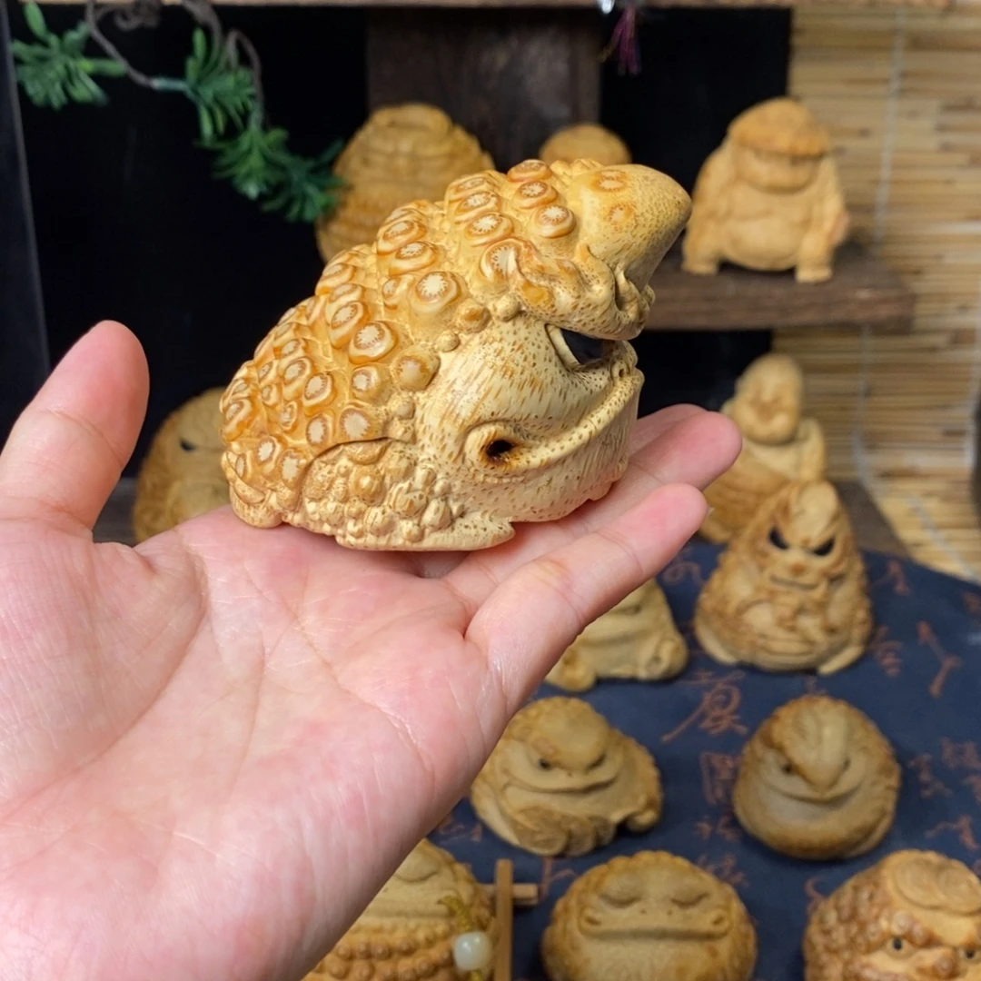 香榧木竹根雕作品欣赏