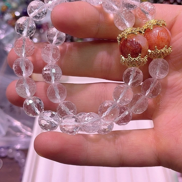 水晶手链未镶嵌7号