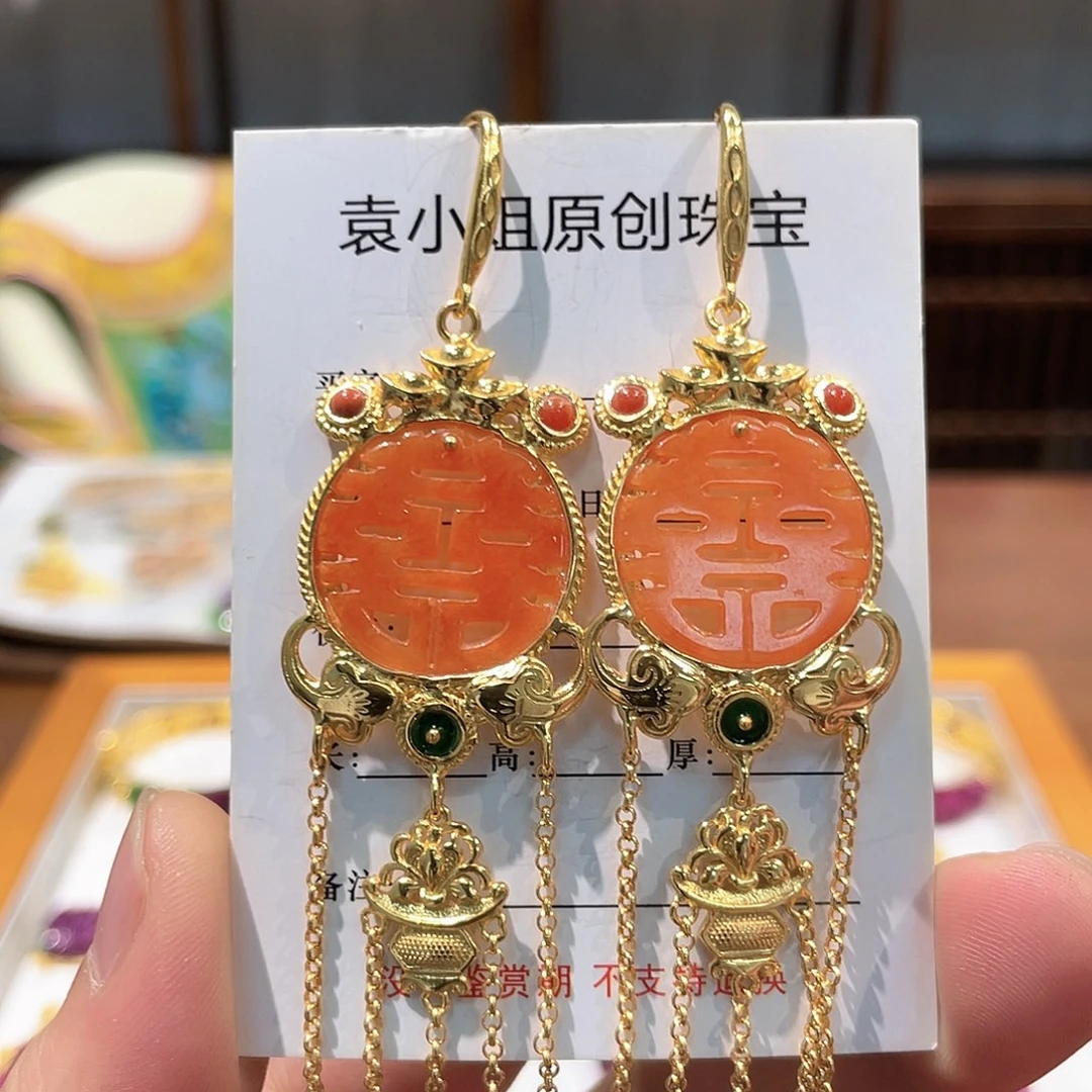 锦纶非金属耳坠子