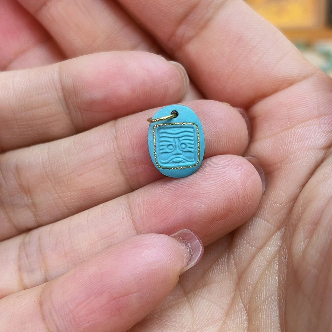 绿松石吊坠(不含链)未镶嵌记****趣