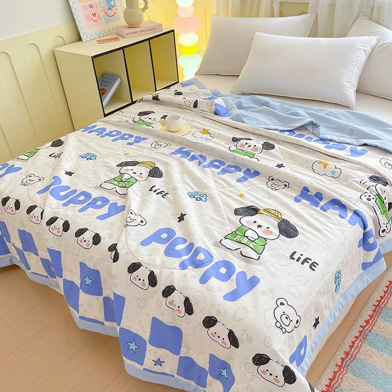 100%新疆棉花被全棉夏季空调被纯棉夏凉被单双人可机洗薄被子夏被